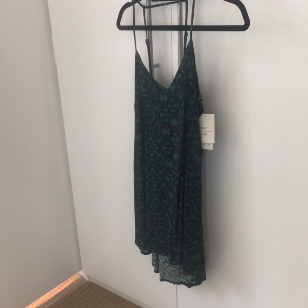 Rvca green dress
